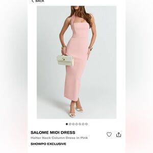 Showpo Pink Midi Dress